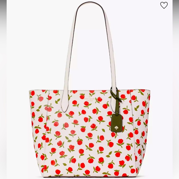 NWT Kate Spade Dana floral tote with matching bifold wallet - Picture 9 of 15